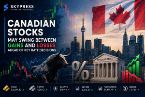 Canadian Stocks Poised for Volatility Ahead of Key Interest Rate Decisions | SkyPress Market Update