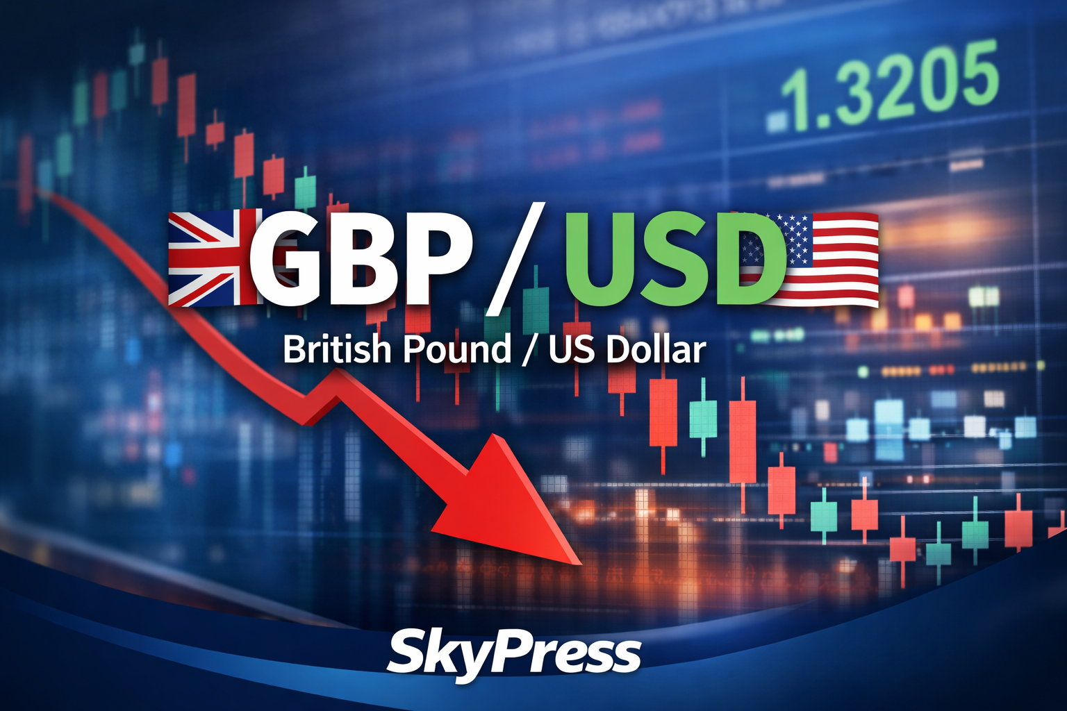 GBP/USD Under Pressure: Strong NFP Data Boosts Dollar, Weakens Sterling