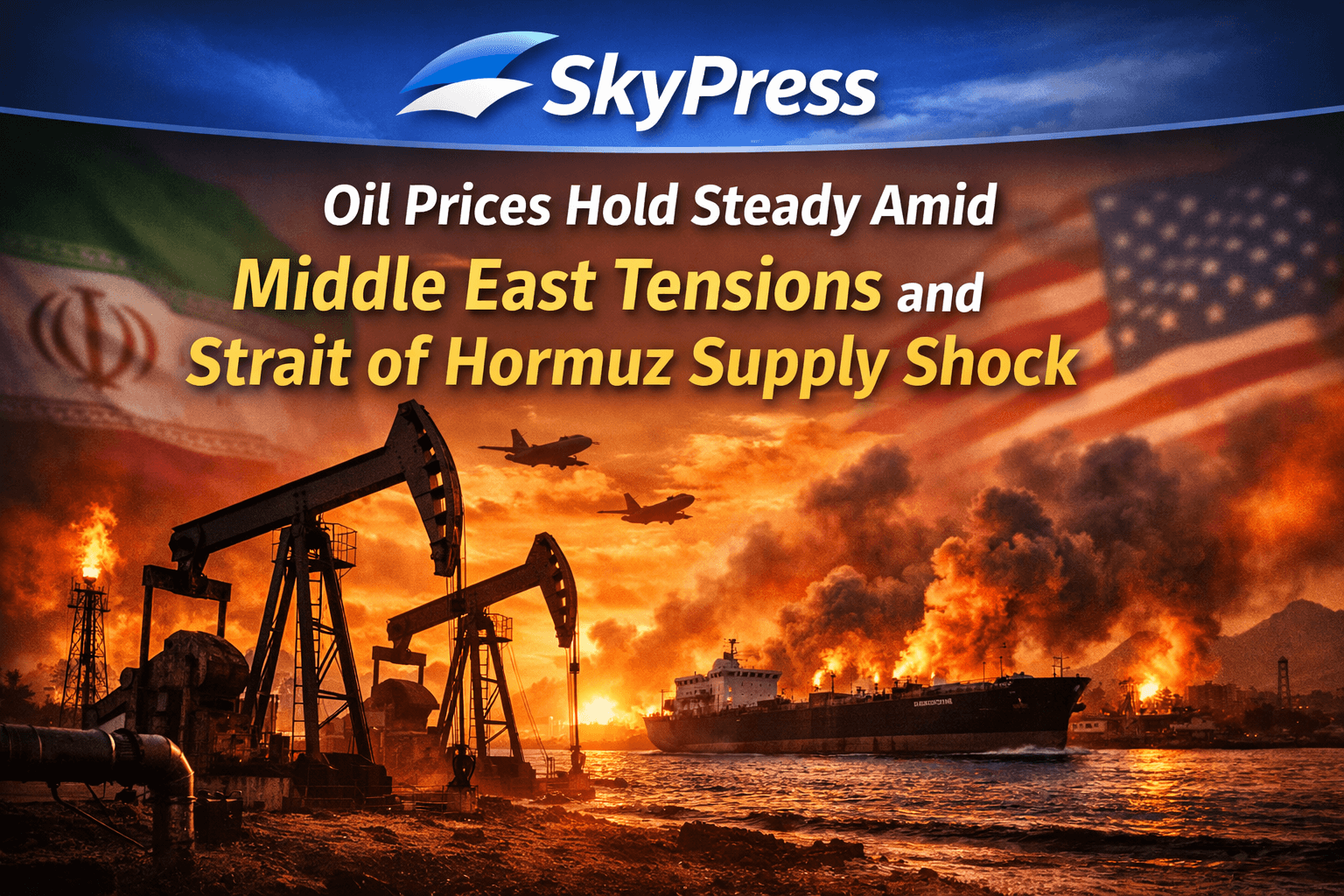 Oil prices are sensitive to geopolitical tensions in the middle east