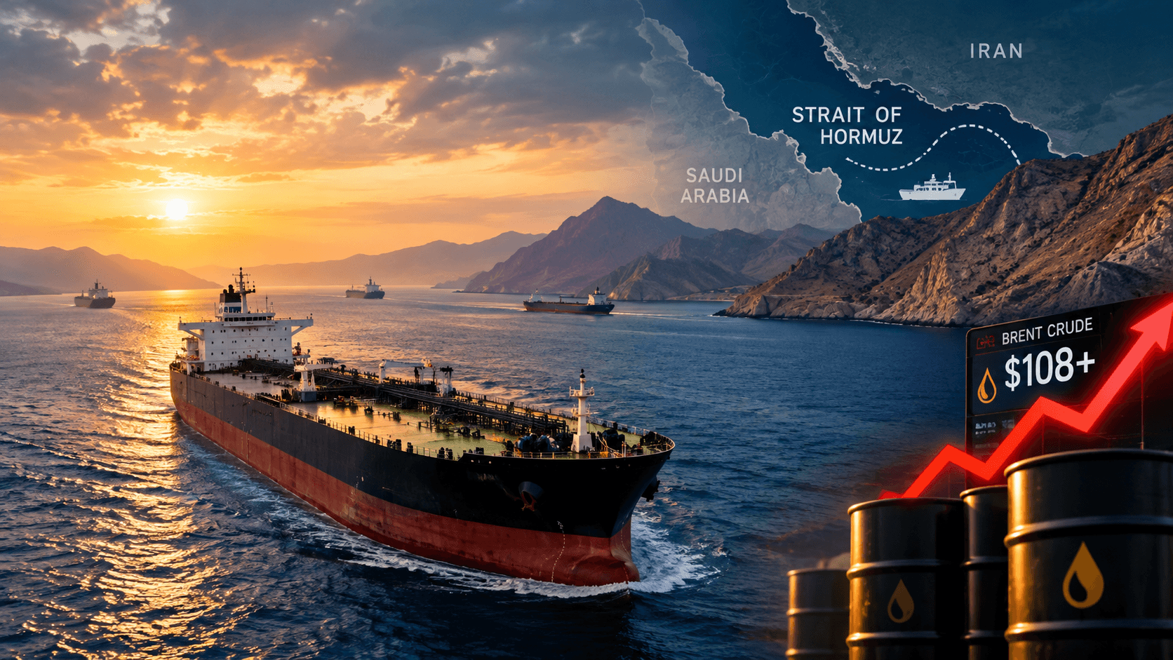 Oil Prices Surge as Middle East Disruptions Raise Fears of a Global Supply Shock